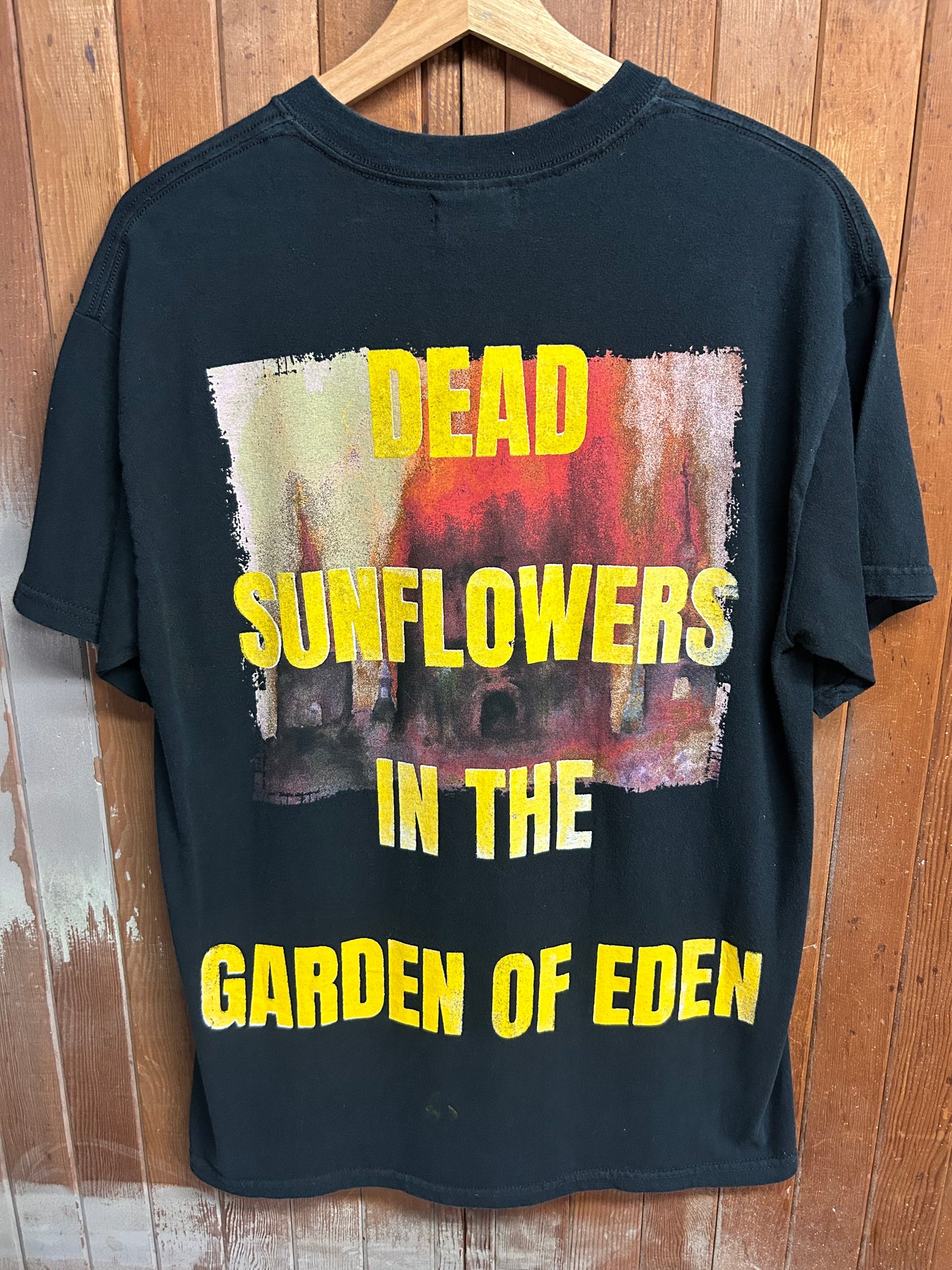 Dead Sunflowers in Marilyn’s Garden