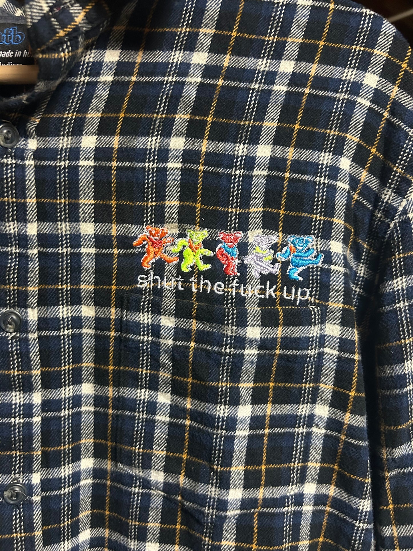 Shut The Fuck Up Flannel