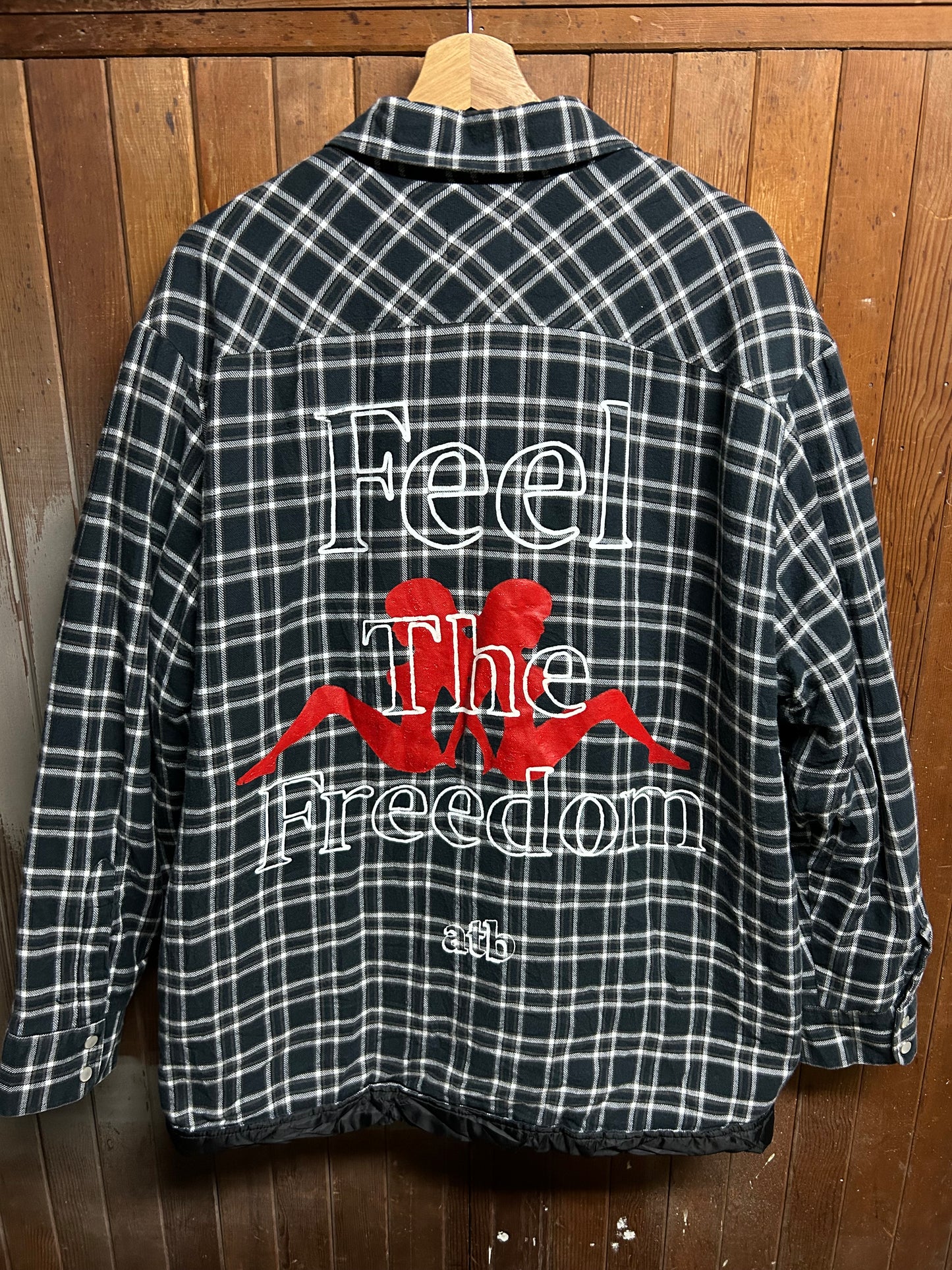 Patched Work Flannel