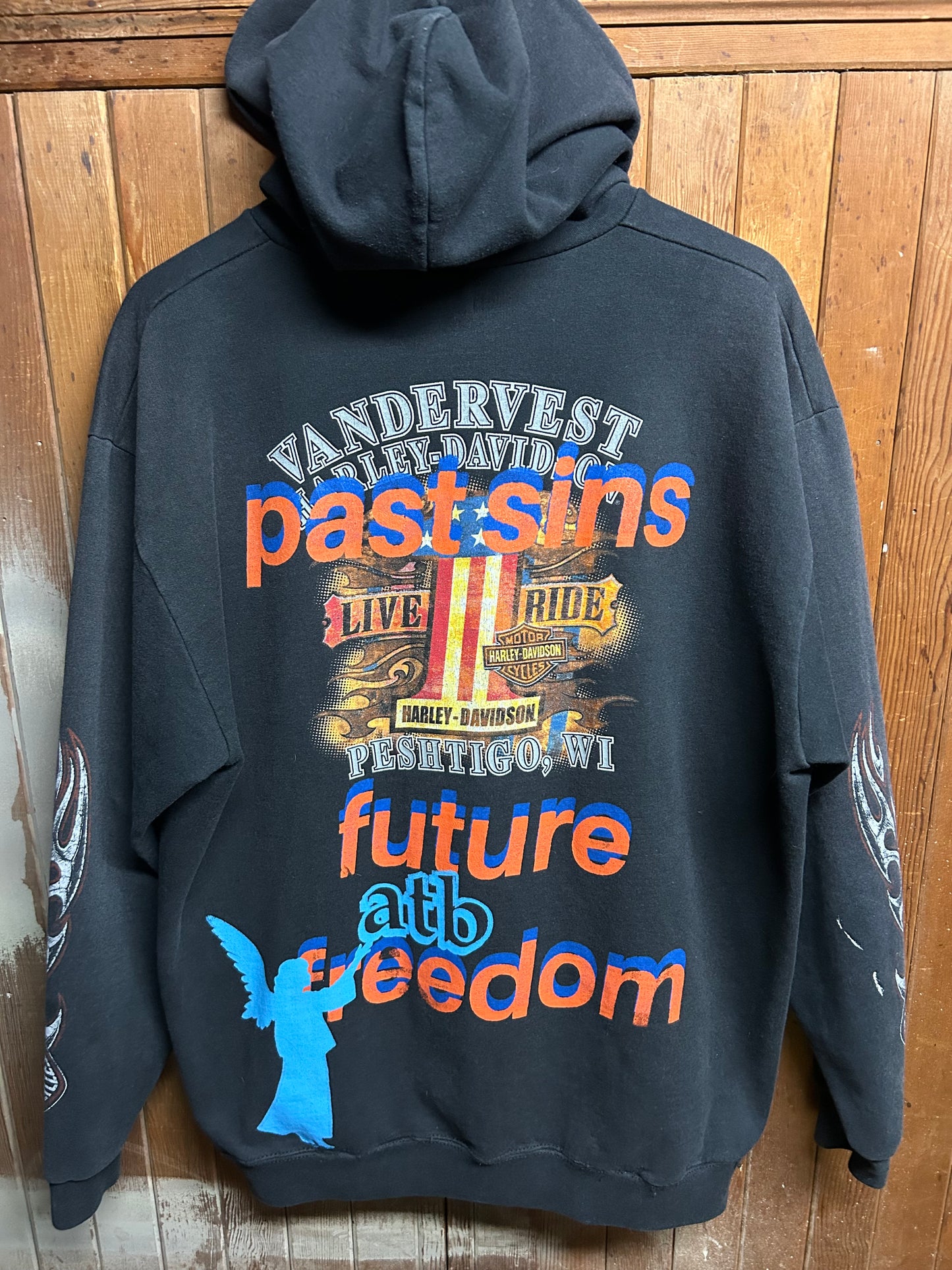 New Hill To Die On Harley Zip Up