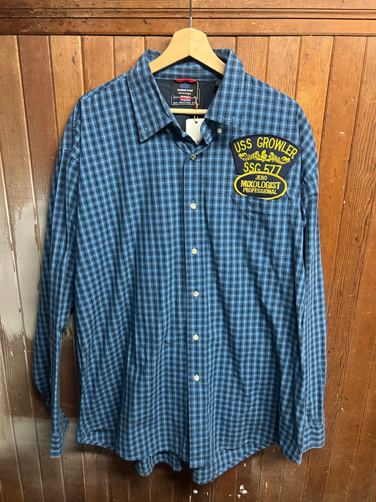 Touch The Sun Patched Flannel