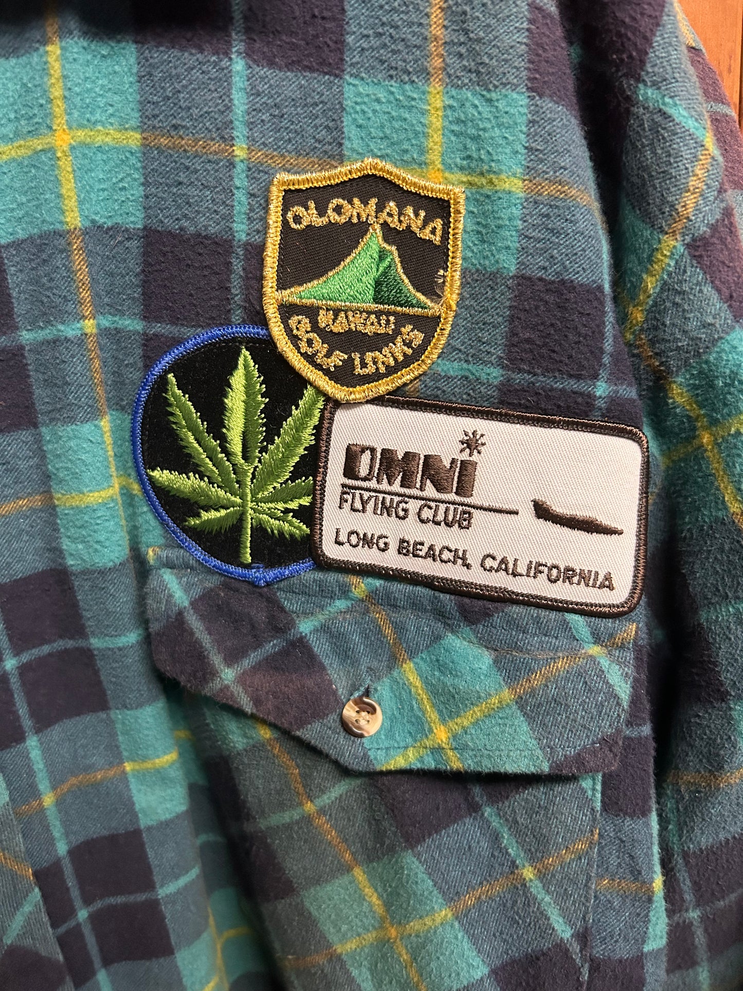 Faded Flannel Work Jacket