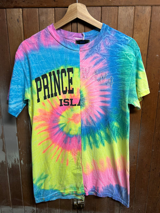 Tie Dye Rebuild Split Tee