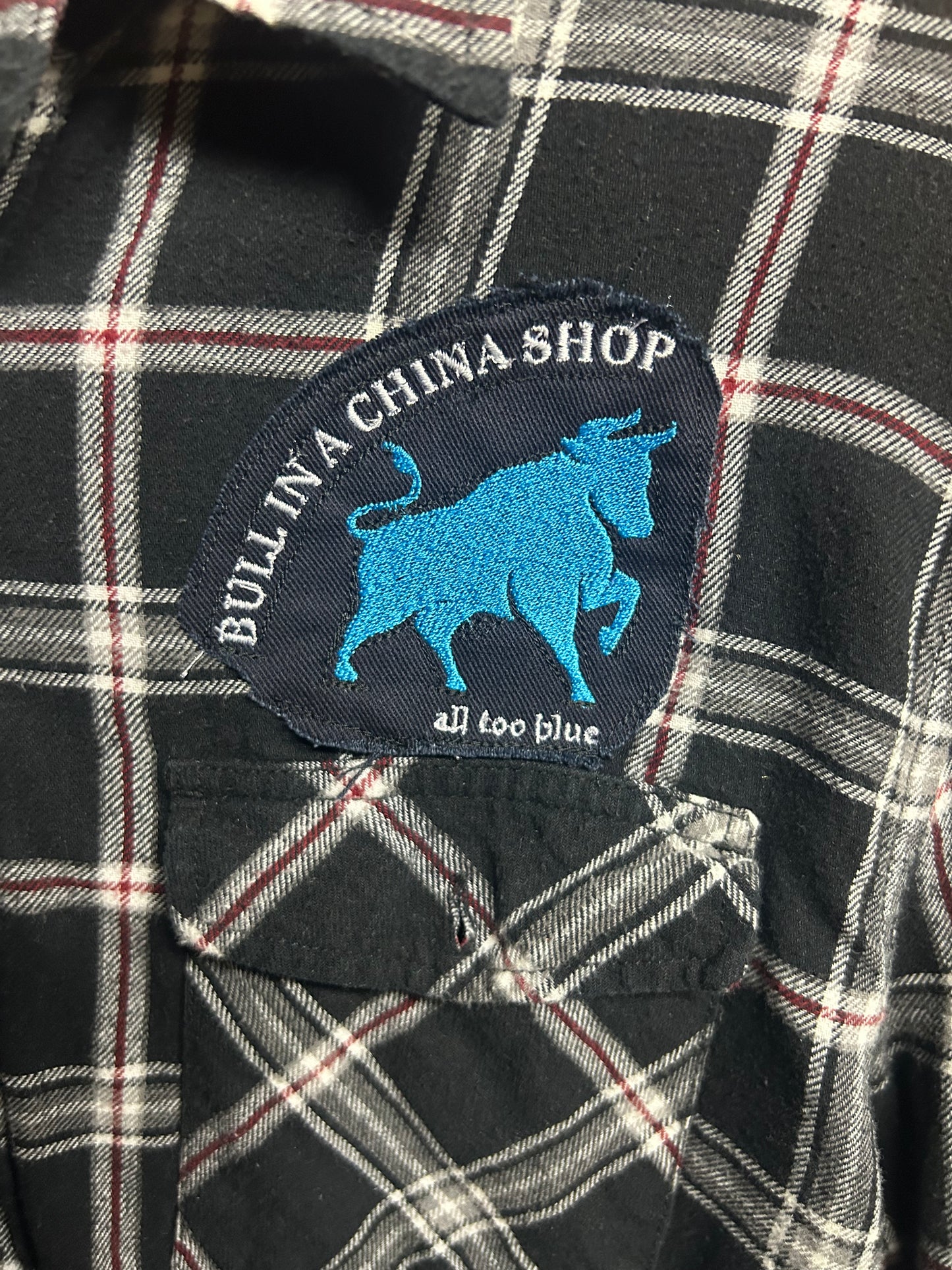 Bull In A China Shop Flannel