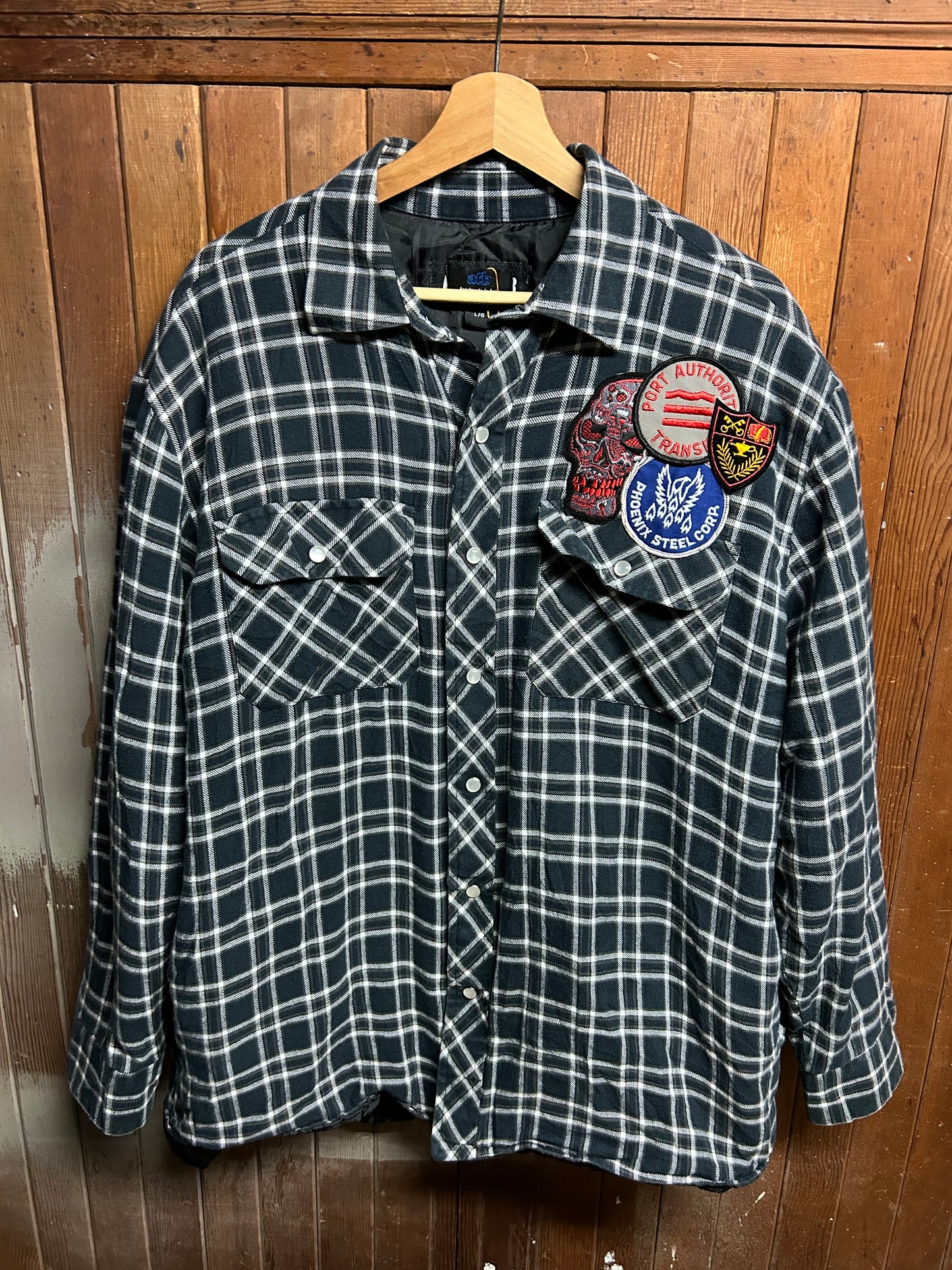 Patched Work Flannel