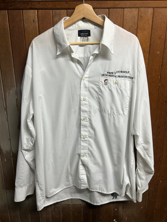 Slumming It Button Up